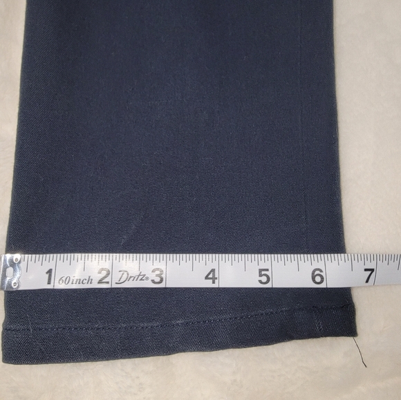 Ralph Lauren Blue Pantsuit Classic Straight-Leg Design - Picture 8 of 8